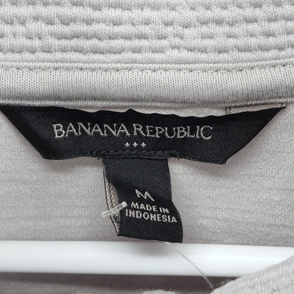 Banana Republic Women's High Neck Full Zip Textured Fabric Jacket - M - Picture 3 of 5